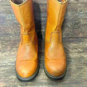 Men's Tan Leather Boots